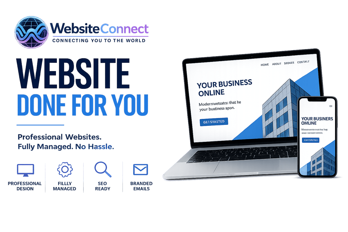 Website Done for You &ndash; The Smartest Way to Get Online Without the Hassle